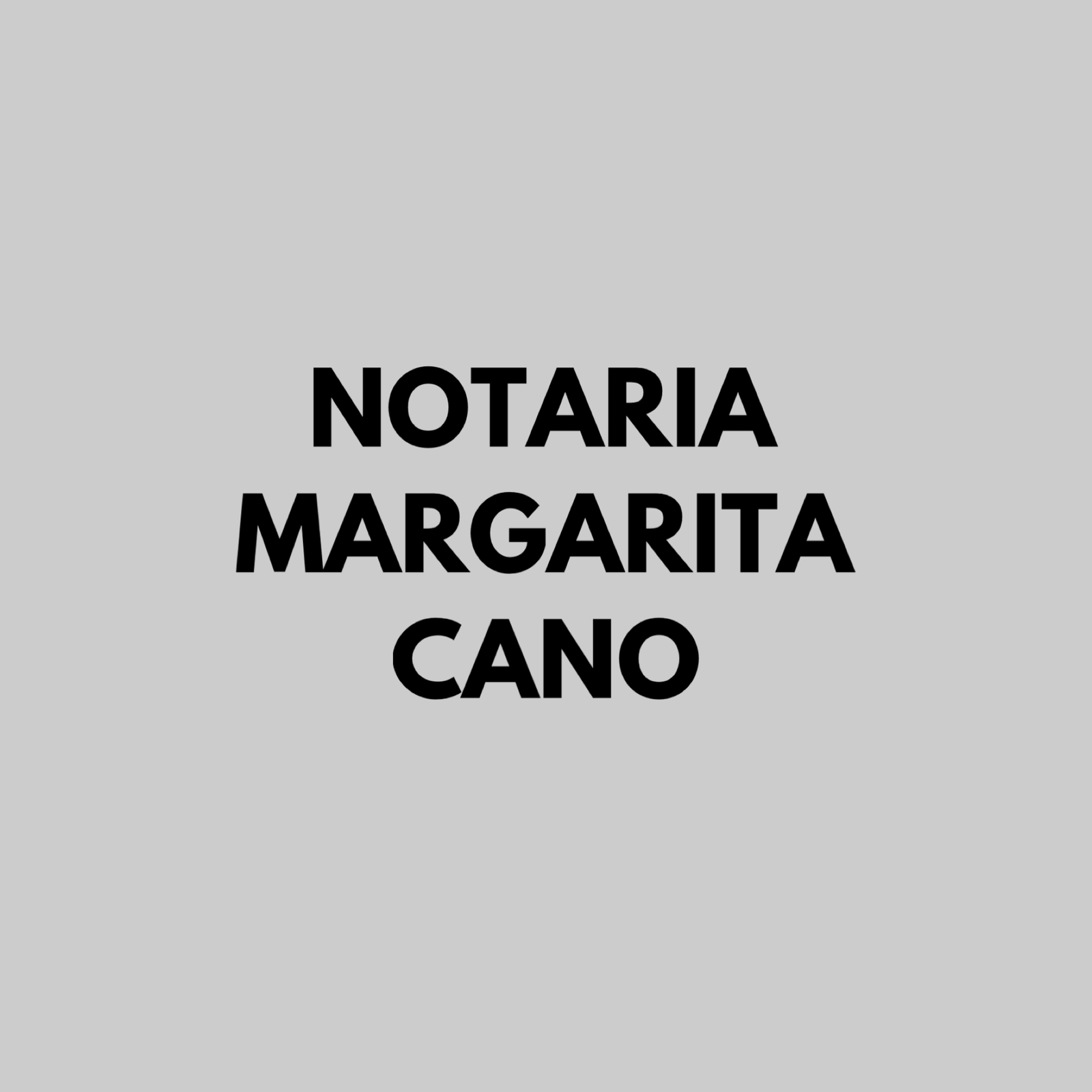 Notaria Margarita Cano