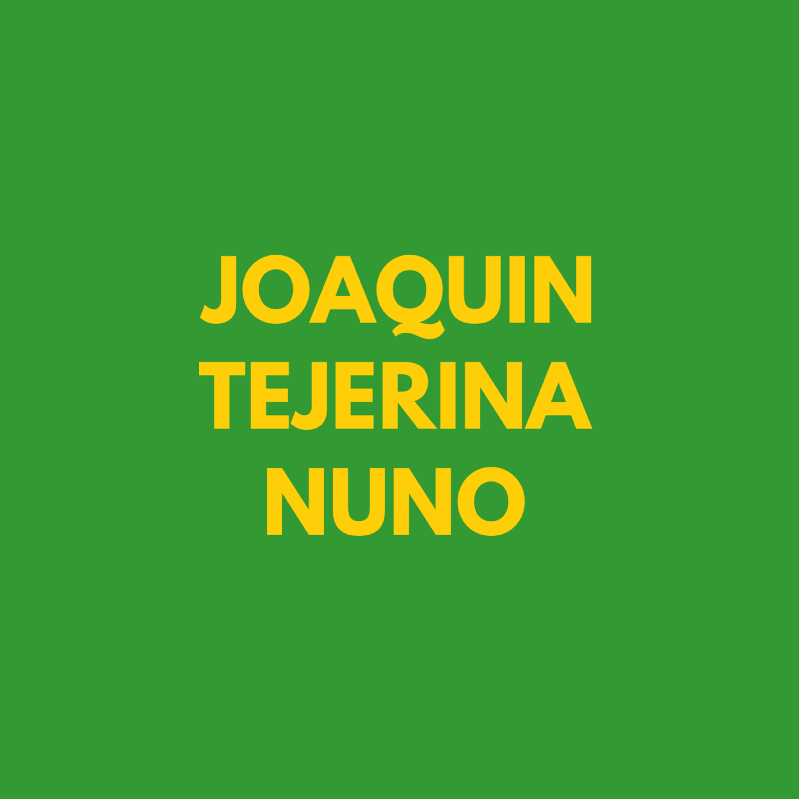 Joaquin Tejerina Nuno